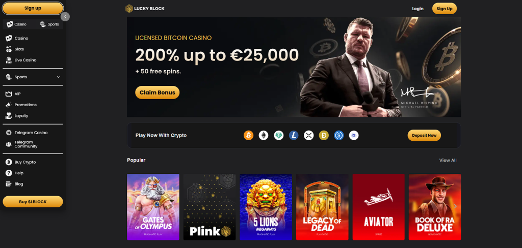 ¿Cuál es el mejor casino online? Lucky Block